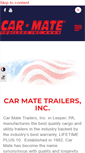 Mobile Screenshot of carmate-trailers.com